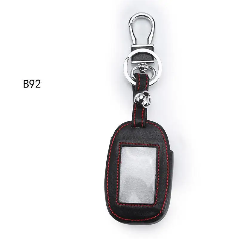 

Car Leather Key Case Fit For Russian Alarm Starline B92