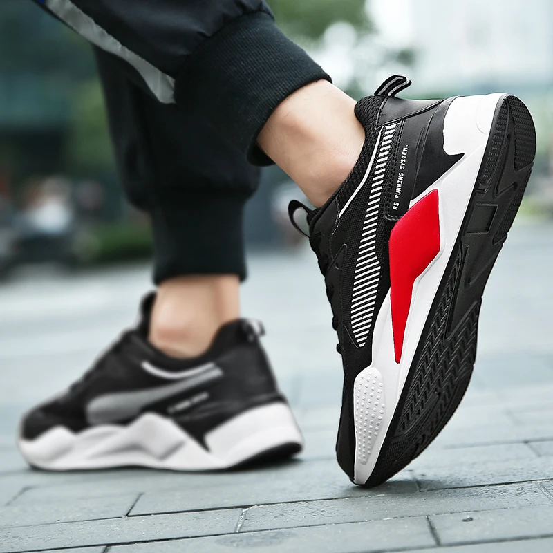 Men Casual Shoes Sport RS-X TOYS Sneakers Leather Decoration Trainers Off Color White Blades Triple S Old Dad | Обувь
