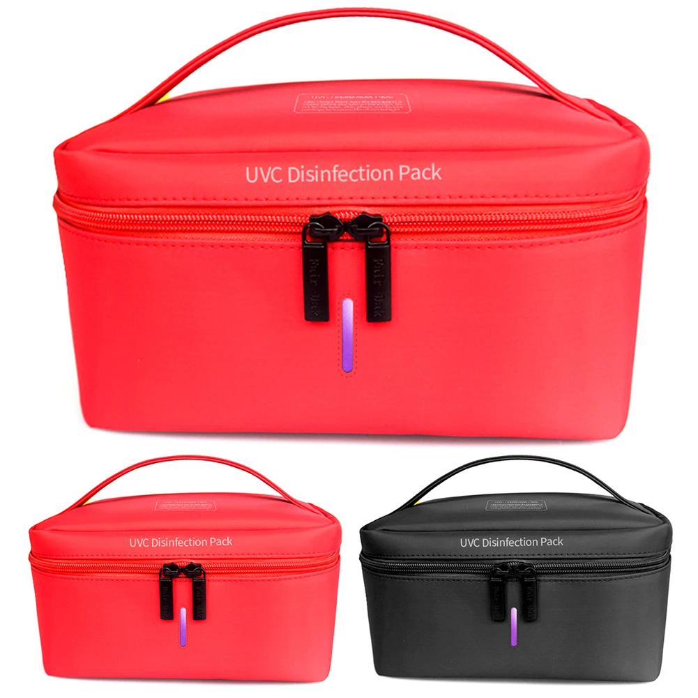 

Home External Switch USB Powered Travel Portable UVC Disinfection Bag Personal Care High Elastic Nylon Safety Protection Stylish