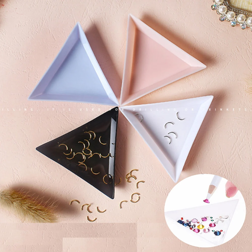 Инструменты для вышивки картин со стразами и бисером лоток треугольной формы