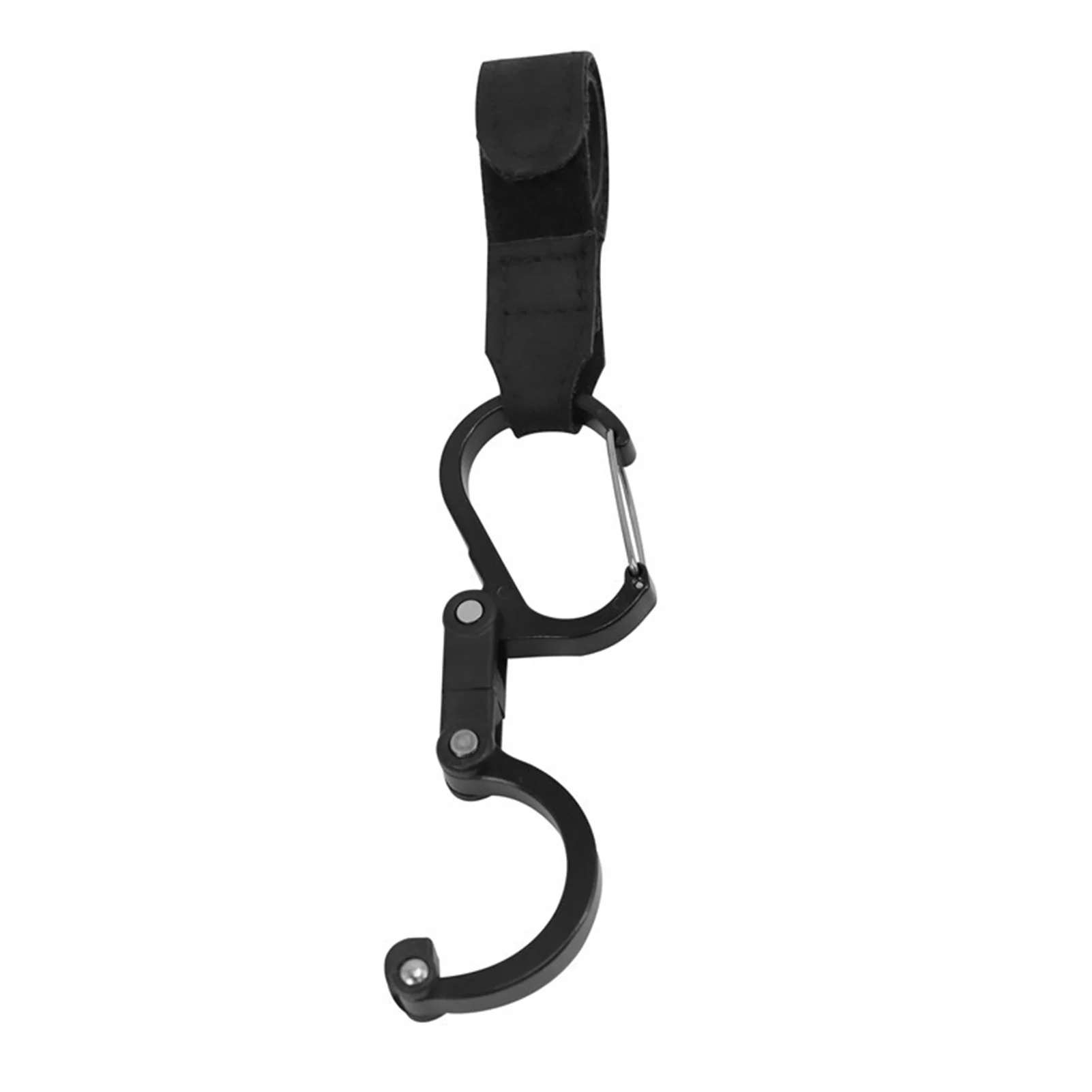 

Stroller Hooks 360 Rotating Firm Non-Slip Stroller Hook Multi-Purpose Clip On Hook Accessories For Stroller Pushchair Buggy