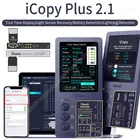 Qianli iCopy Plus 2,1 с тестовой платой батареи для 8 8P X XR XSMAX 11 12 ProMax LCD вибратор переводной программатор проводка аккумулятора