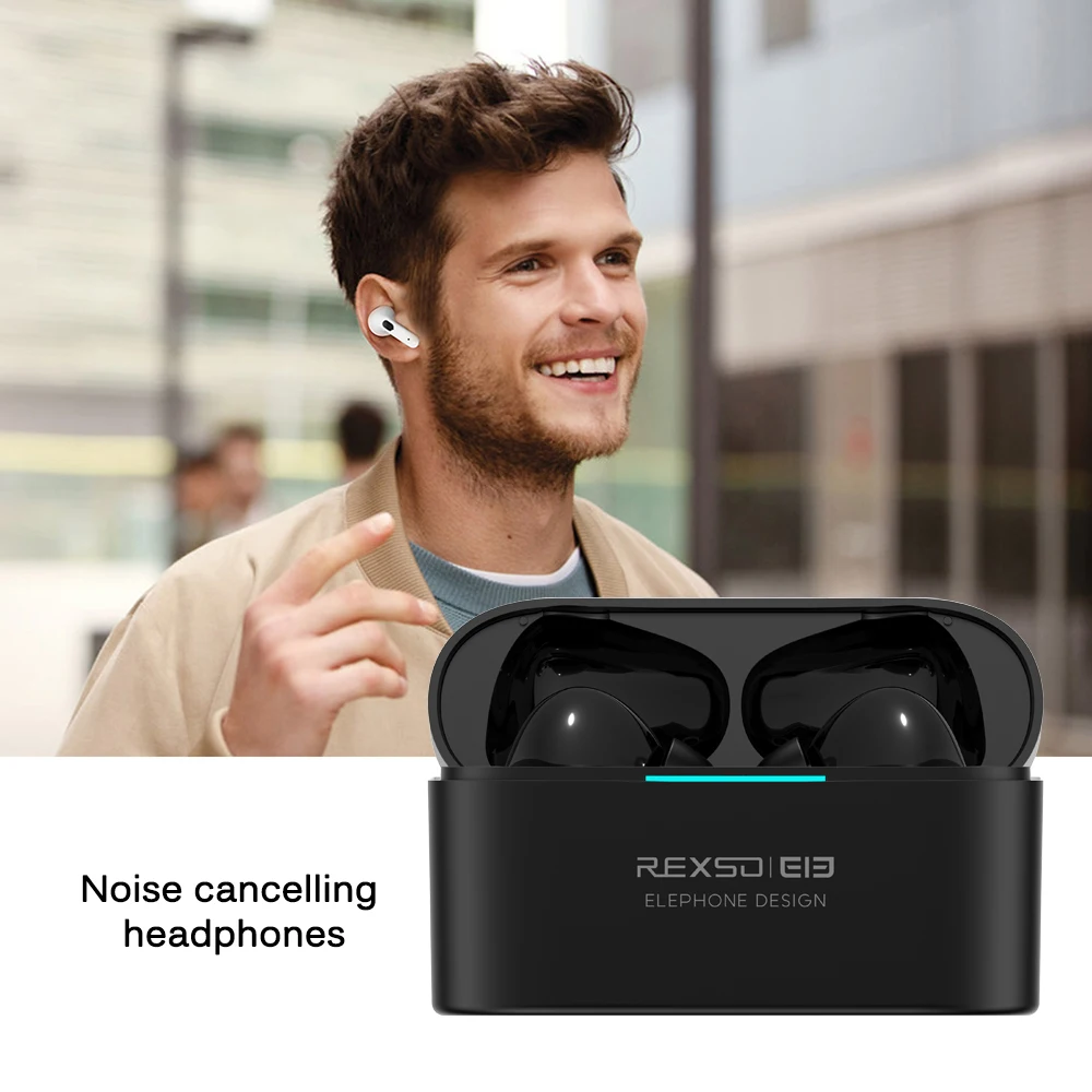 

Bluetooth 5.2 earphone Three modes Active Noise Cancelling TWS Earbuds Depth Feedforward Feedback Hybrid Noise Cancellation HD