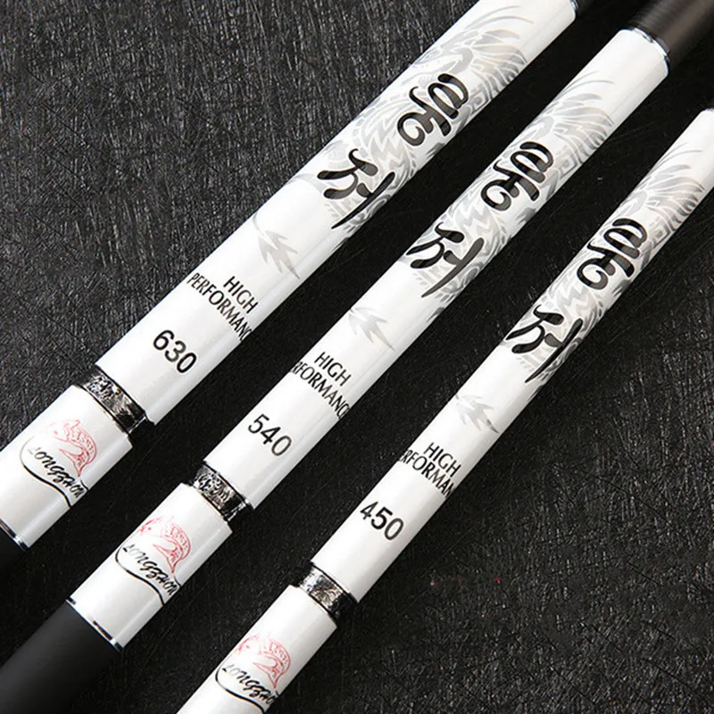 Супер светильник ручной удочки из твердого Углеродного Волокна Телескопическая