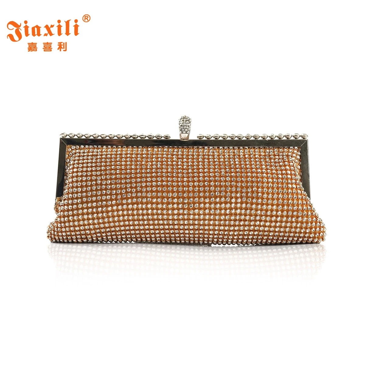 

JIAXILI Bridal Pearl Beaded Purse Evening Party Wedding Crystal Clutch Bags Women Rhinestone Diamond Handbags