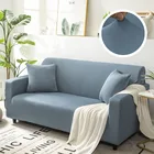 Эластичный однотонный чехол для дивана, тянущийся плотный чехол, полноразмерный чехол для дивана в гостиную, чехол для дивана, чехол для кресла