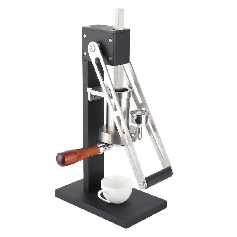 

Новинка, ручная кофеварка с ручным прессом, ручная кофеварка, зеркальная кофеварка с пресс-манометром