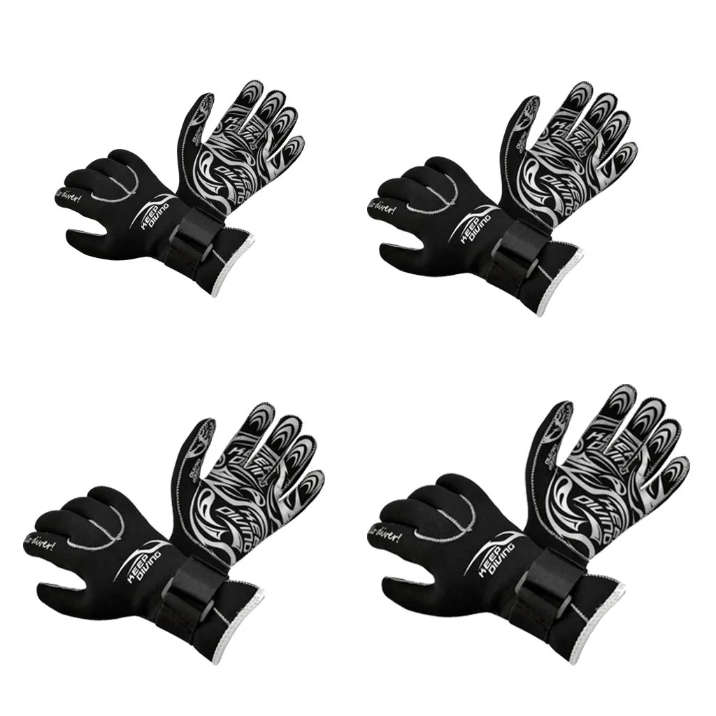 

3mm Neoprene Scuba Diving Swimming Spearfishing Snorkeling Kayaking Canoeing Sailing WInter Warm Wetsuit Gloves Various Size