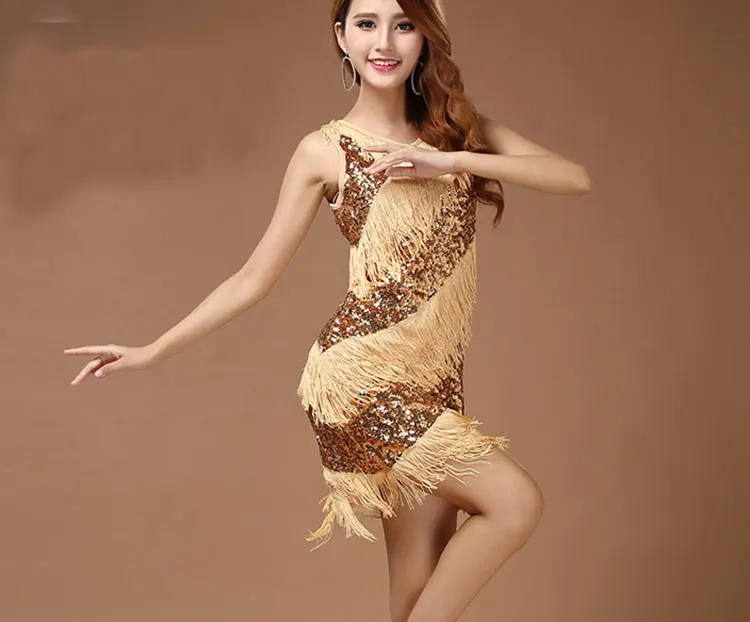 Красные латинские танцевальные костюмы Женская одежда для латиноамериканских