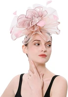 fascinators hat for women flower mesh headband kentucky derby hat for tea party