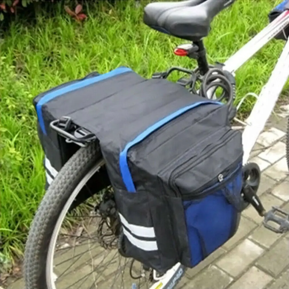 

Cycling Rear Rack Seat Trunk Saddle Bike Tail Storage Pannier Pouch Bicycle Bag Bike Saddle Seat Rack Storage High Quality