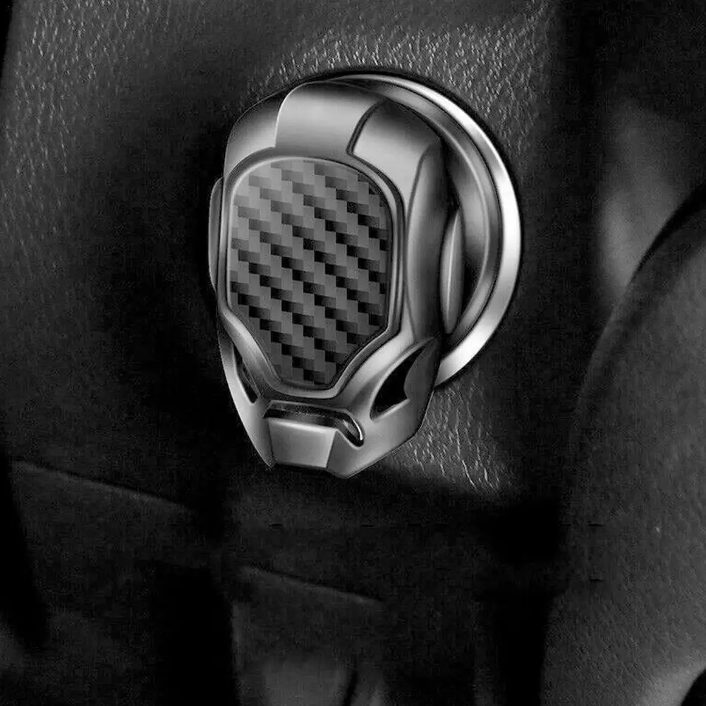 

One Button Ignition Key Decorative Ring Cover Car engine start / stop button For BMW And other models Accessories Sticker