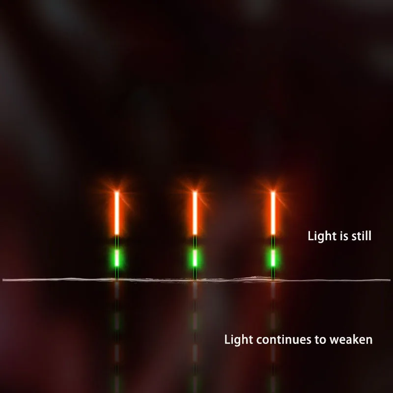 2 шт./компл. поплавок для рыбалки светящийся электронный буй LEDelectronic легкие