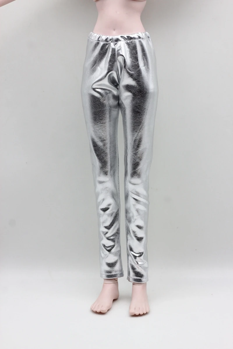 Одежда для куклы BJD 1/6 брюки цветные Блестящие Брюки кукол ручной работы
