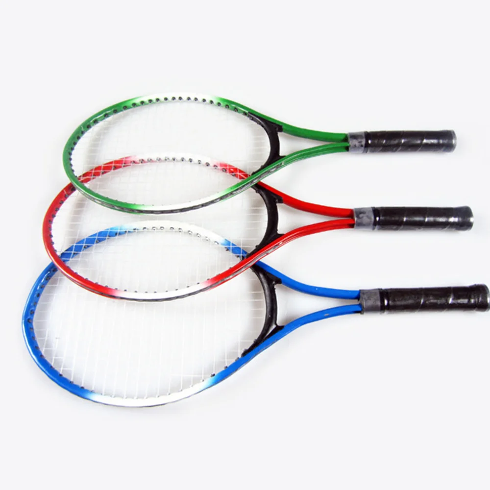 

1 Set Children Tennis Racket Interesting Indoors and Outdoors Sports Toys Creative Exercise for Boys Girls (Random Color)
