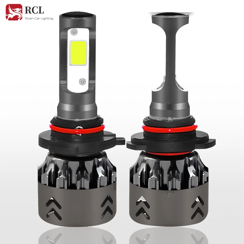 

2 Pieces MINI6 Led Car Bulb 9005 HB3 H10 9006 HB4 H1 H4 HB2 9003 H7 H8 H9 H11 Led Lamp 6000K for 9V to 36V 200M lighting Range