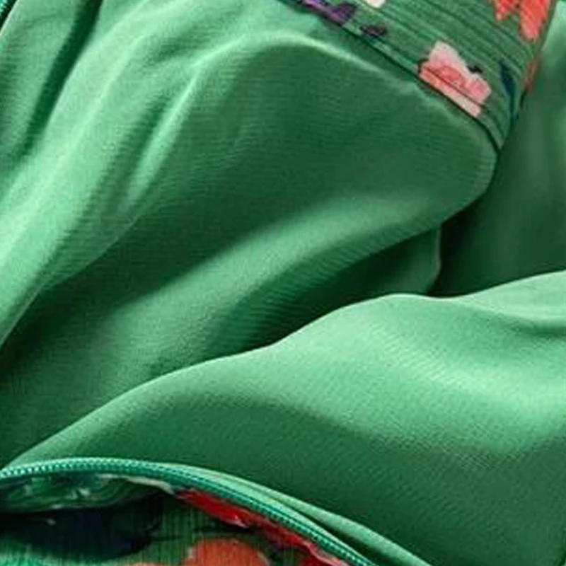 Женская юбка на весну и лето Новая небольшая длинная миди с цветочным принтом