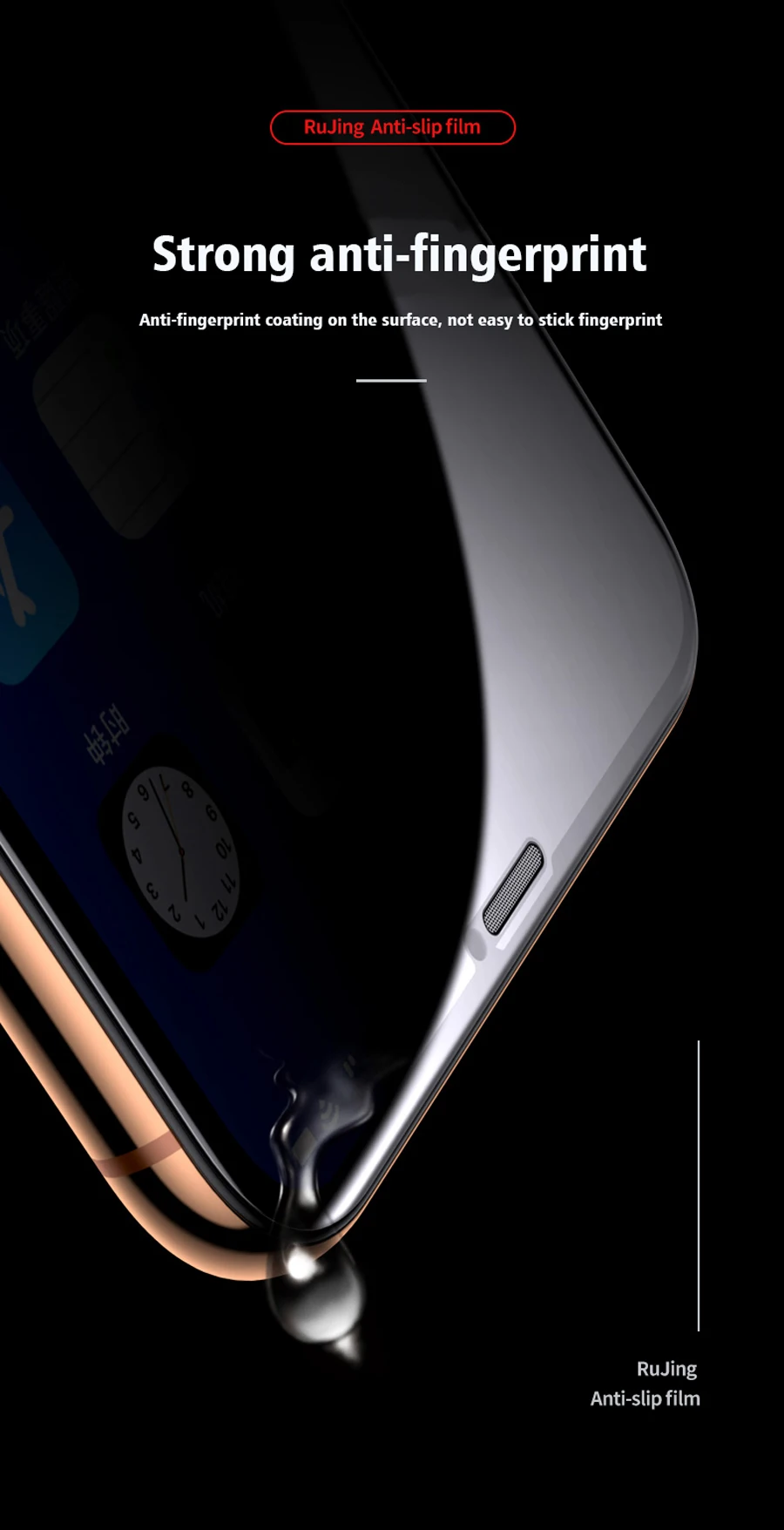 Рамка Полное покрытие для iPhone 7/8 Plus Защита экрана для iPhone XR XS Max закаленное стекло для iPhone 11 Pro Max защита от пыли
