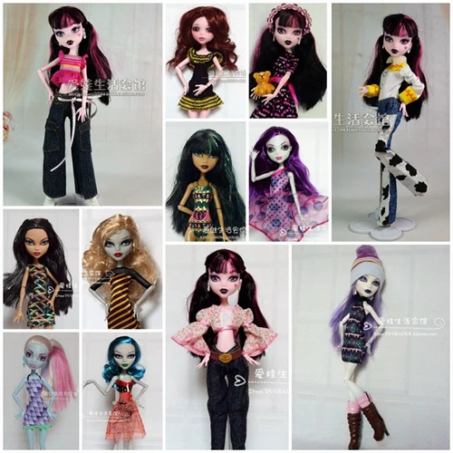 

Одежда для школьной куклы-монстра, Одежда для кукол, одежда для эльфа, школьная пластиковая кукла-волна 2