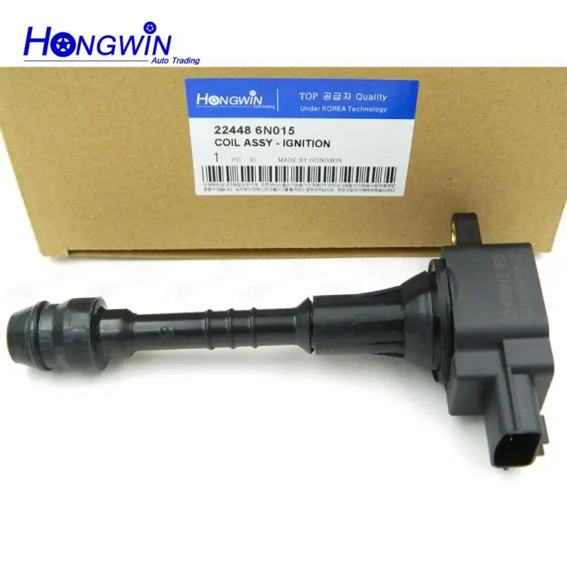 Подлинный №: 22448 6N015 катушка зажигания подходит для Nissan Sentra 1 8 Almera N16 Primera P11 AIC 4004G