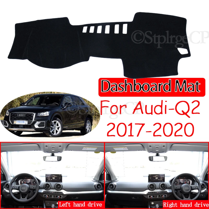 

for Audi Q2 2017 2018 2019 2020 Anti-Slip Mat Dashboard Cover Pad Sunshade Dashmat Protect Carpet Anti-UV Accessories S-line Rug