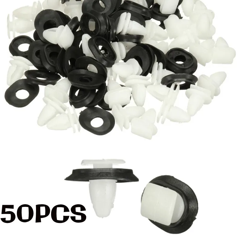 

Kit Moulding Clip Car Parts 17mm 50Pcs Door Replacement For Fiat Ducato