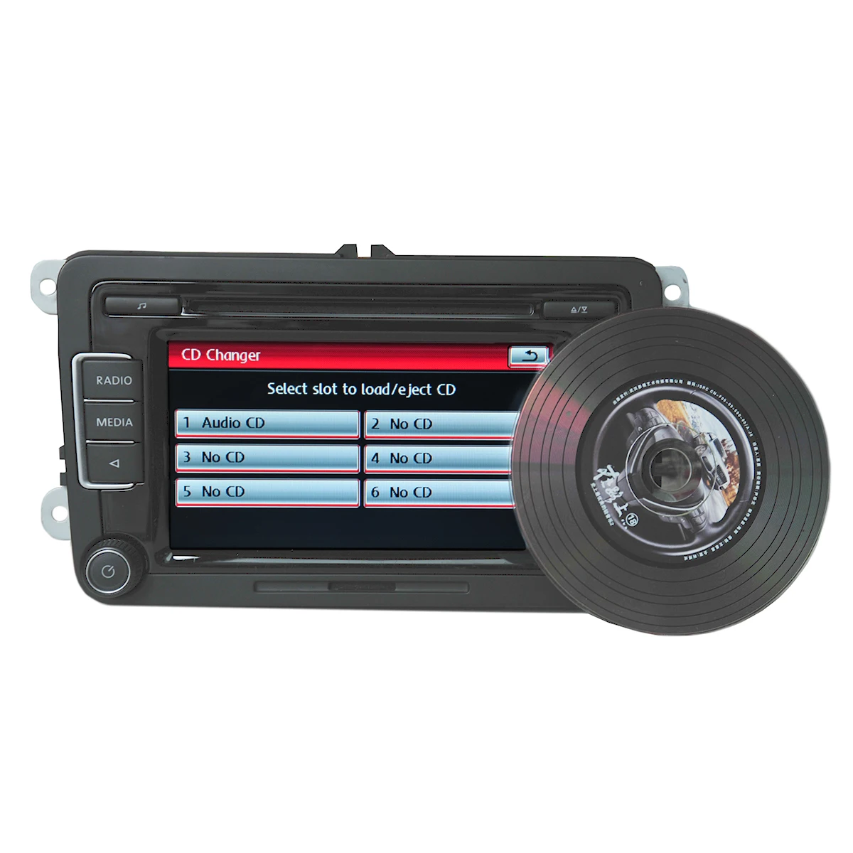 Автомагнитола RCD510 FM CD MP3 плеер AUX USB RVC/с кодом камера заднего вида для VW Golf Passat CC Tiguan Polo Golf MK5 MK6 Jetta