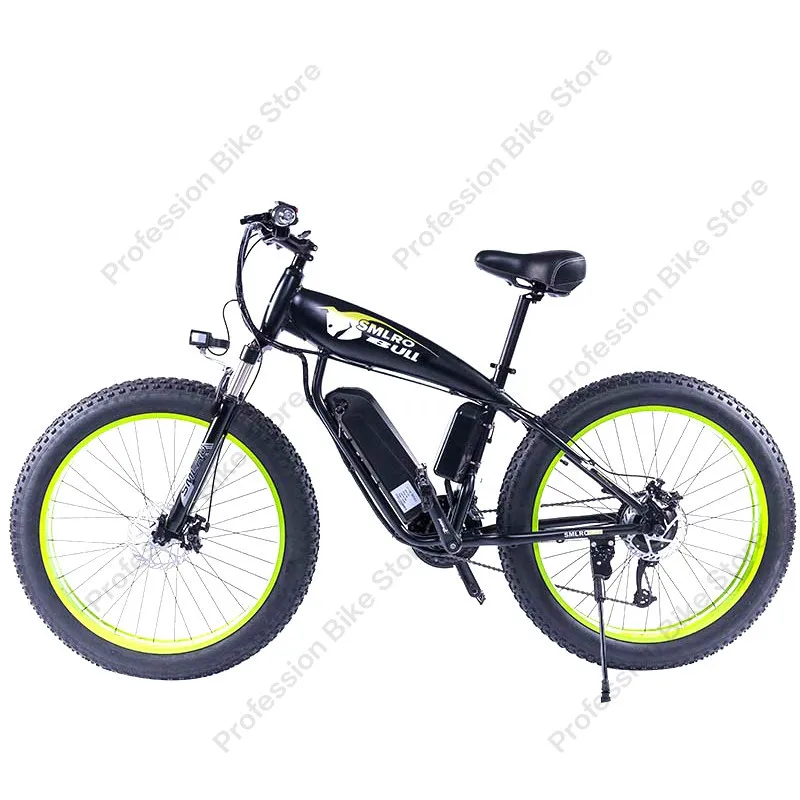 Online SMLRO S10 BULL Elektrische Bike 26 Zoll Rad 750W 48V 18AH Lithium-Batterie E-Bike Elektromobil Mobilität Berg Fett Fahrrad