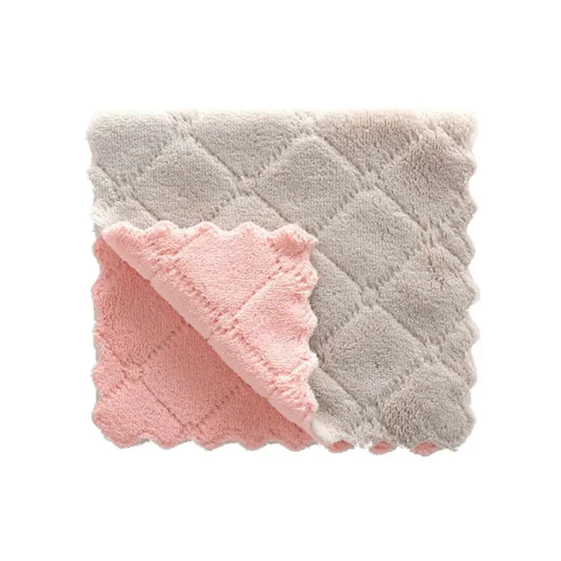 

27x16cm Bath Towel for Baby Soft Infant Newborn Washcloth Face Towels Blanket Super Absorbent Cleaning Rag E06F
