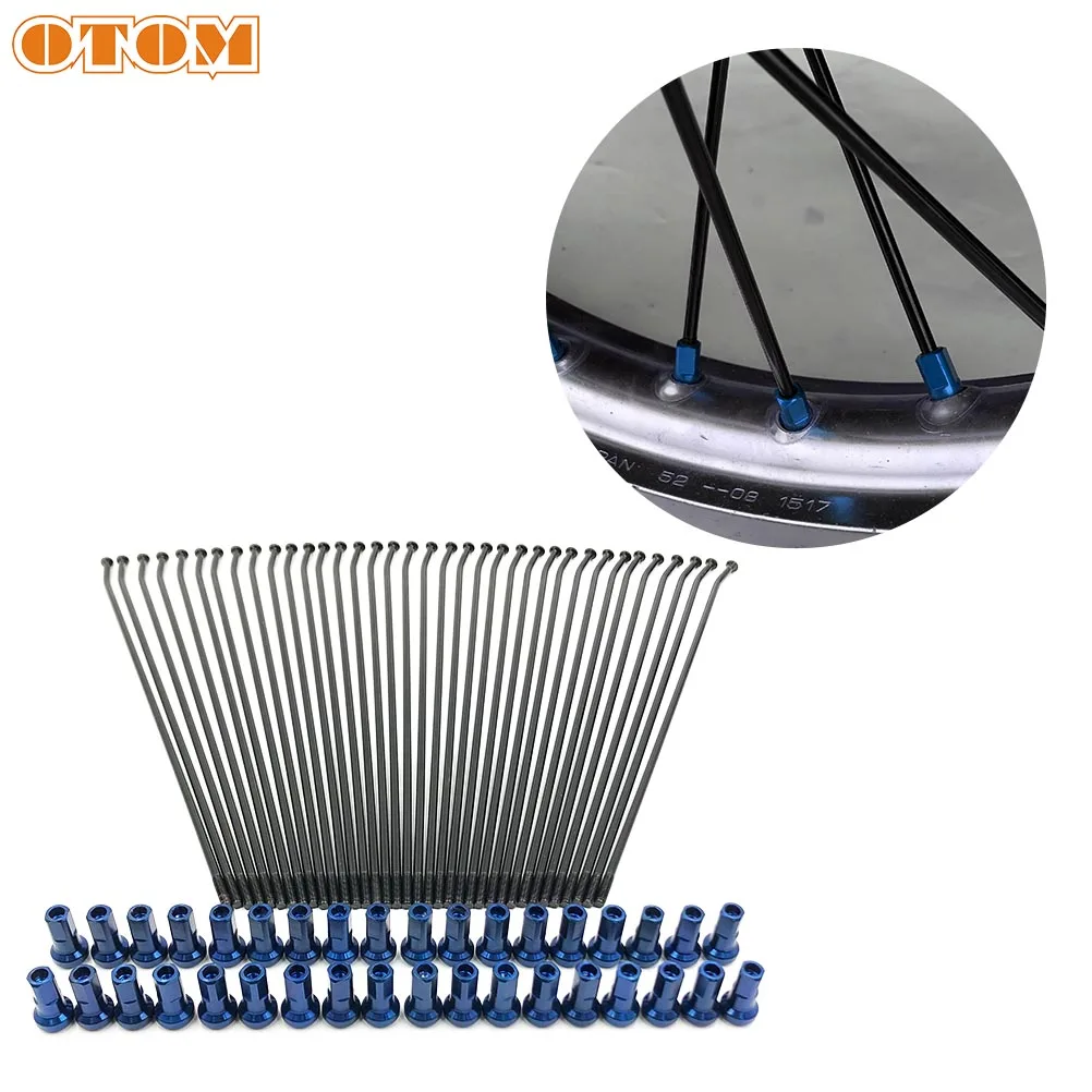 OTOM Motocross 21 передний 18/19 задний спицевой комплект электрофорез Антикоррозийная