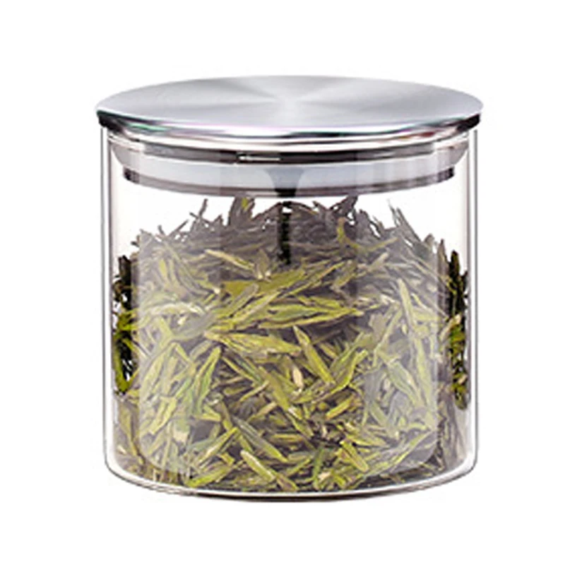 Стеклянная банка для хранения еды без свинца кухонные закрытые бутылки банки с