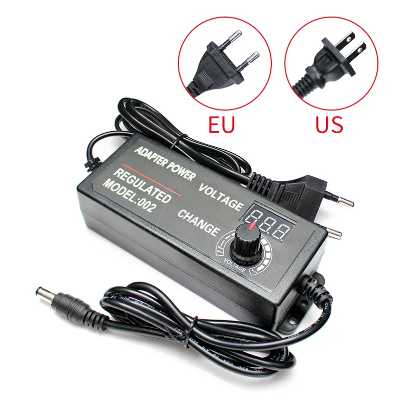 Регулируемый адаптер с 220 в перем. Тока на 3 пост. 5 В 6 9 12 24 2 А | Обустройство дома