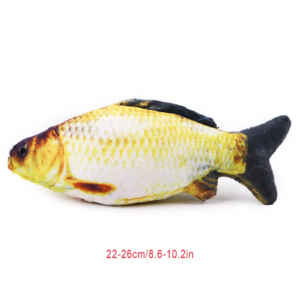 

Домашнее животное звук игрушка Творческий моделирование игрушечная рыбка интерактивная игрушка для питомцев Животных Жевать Игрушка дома...