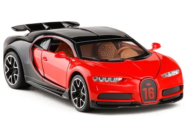 E 1:32 Масштаб игрушечный автомобиль Bugatti Chiron металлическая игрушка сплав автомобиль Diecasts игрушечный Транспорт модель автомобиля Миниатюрная модель автомобиля игрушки для детей - Цвет: E