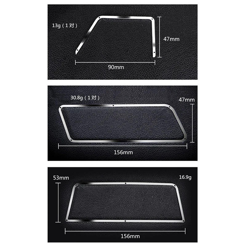 Windsn Декоративная полоса/боковая и задняя оконная рама для TRAXXAS TRX/ TRX4 DJC 9155 Ford Bronco RC