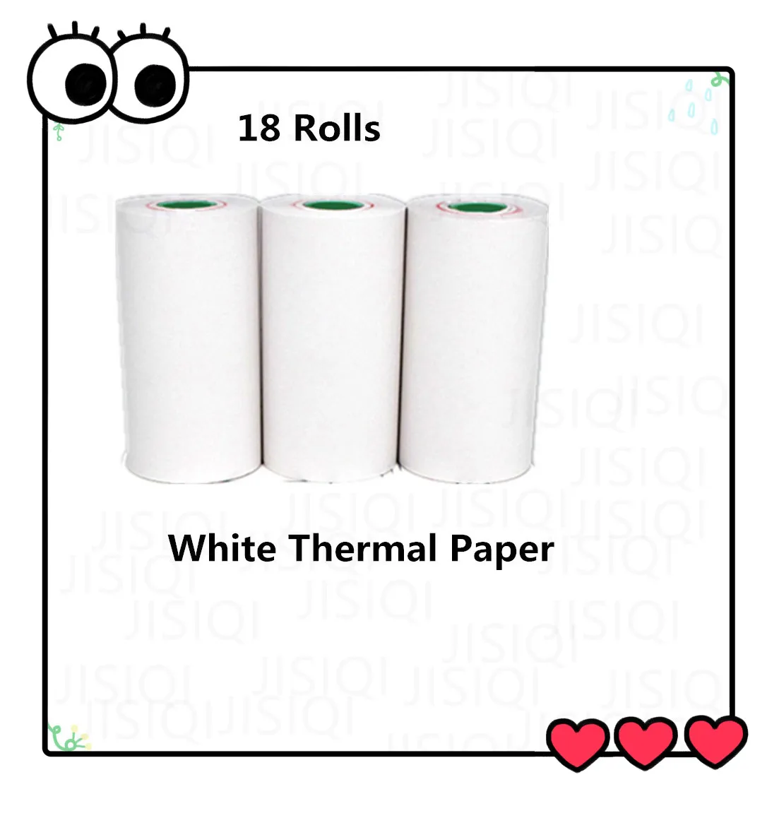 18 Rolls Paper Only GOOJPRT Мини Портативный фотопринтер подарок термоэтикетка Bluetooth принтер Мягкий защитный чехол бесплатное приложение наклейка веб-заметки принтер - Цвет: 18 Rolls Paper Only