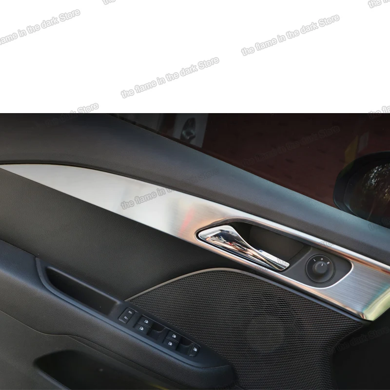 Внутренняя дверная ручка из нержавеющей стали Lsrtw2017 отделка рамы для Chevrolet Jery 2017