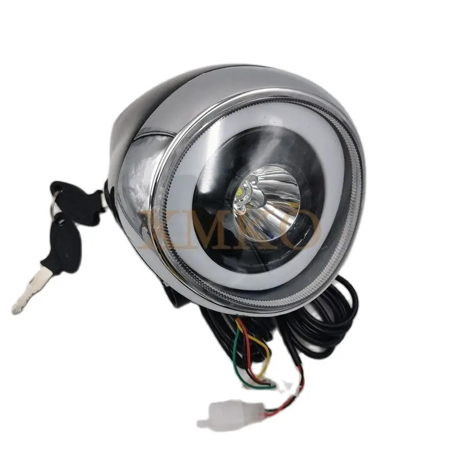 Светодиодный головной светильник CItycoco жидкокристаллический инструмент с Bluetooth 60