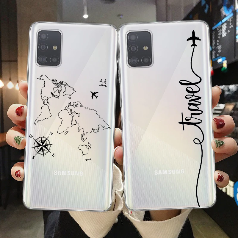Мягкий чехол для Samsung A51 A71 A10 A20 A30 A40 A50 A70 A6 A8 Plus A7 A9 2018|Бамперы| |