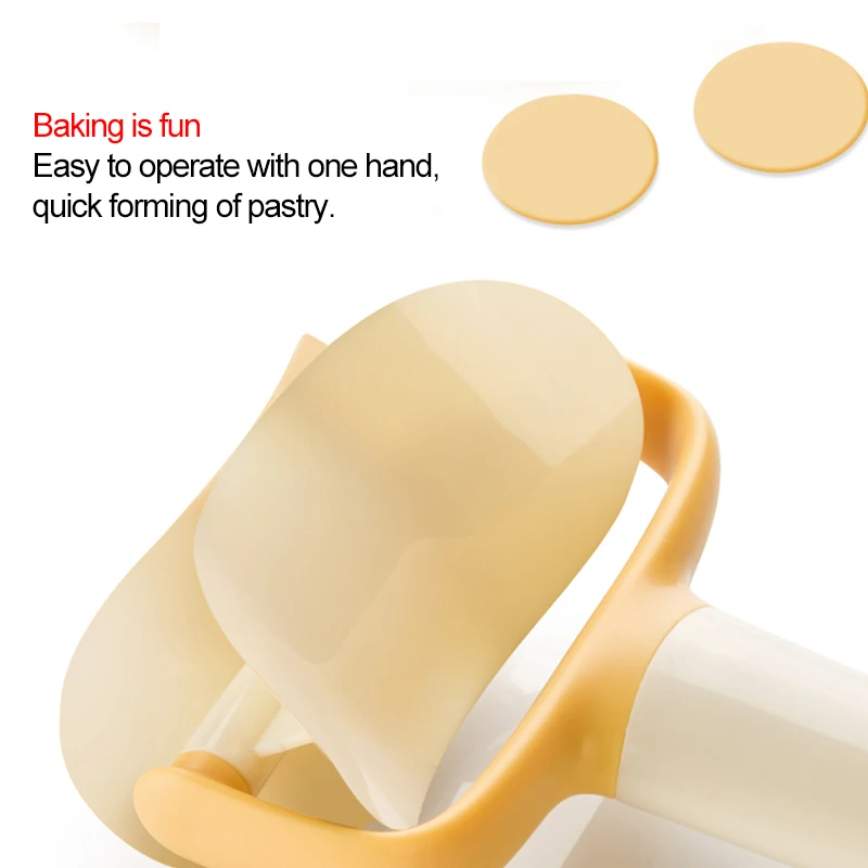 Форма для пирогов пластиковые печенья круглый прокатки автомат резки нож теста