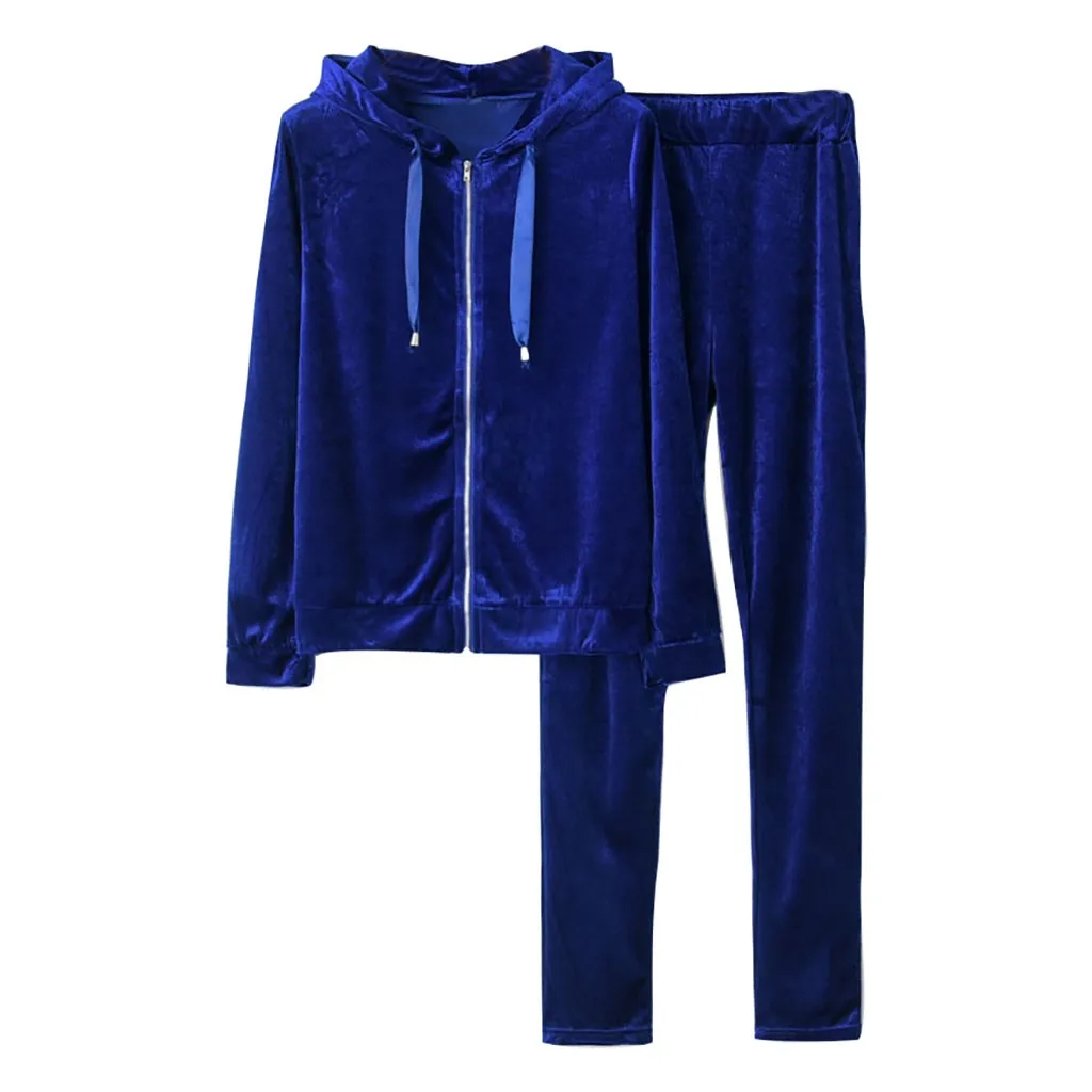 2019 Модный женский спортивный костюм осенняя и зимняя одежда хлопок длинный рукав