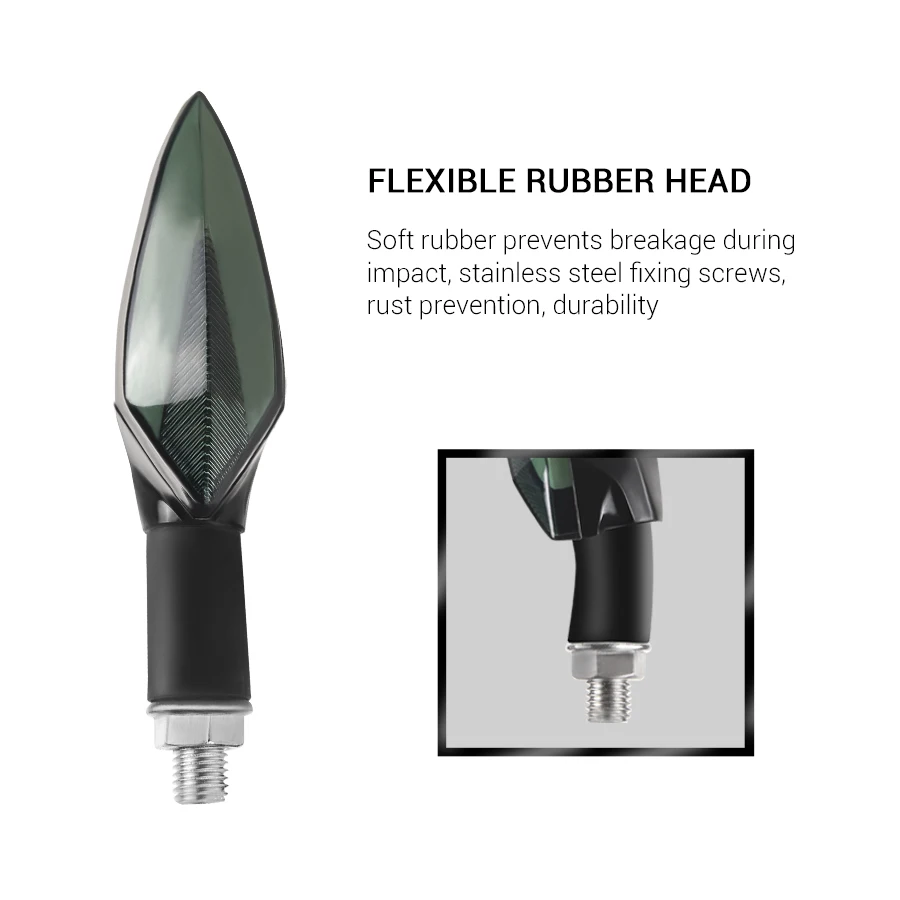 Светодиодные индикаторы поворота для мотоциклов сигналы задние стоп-сигналы