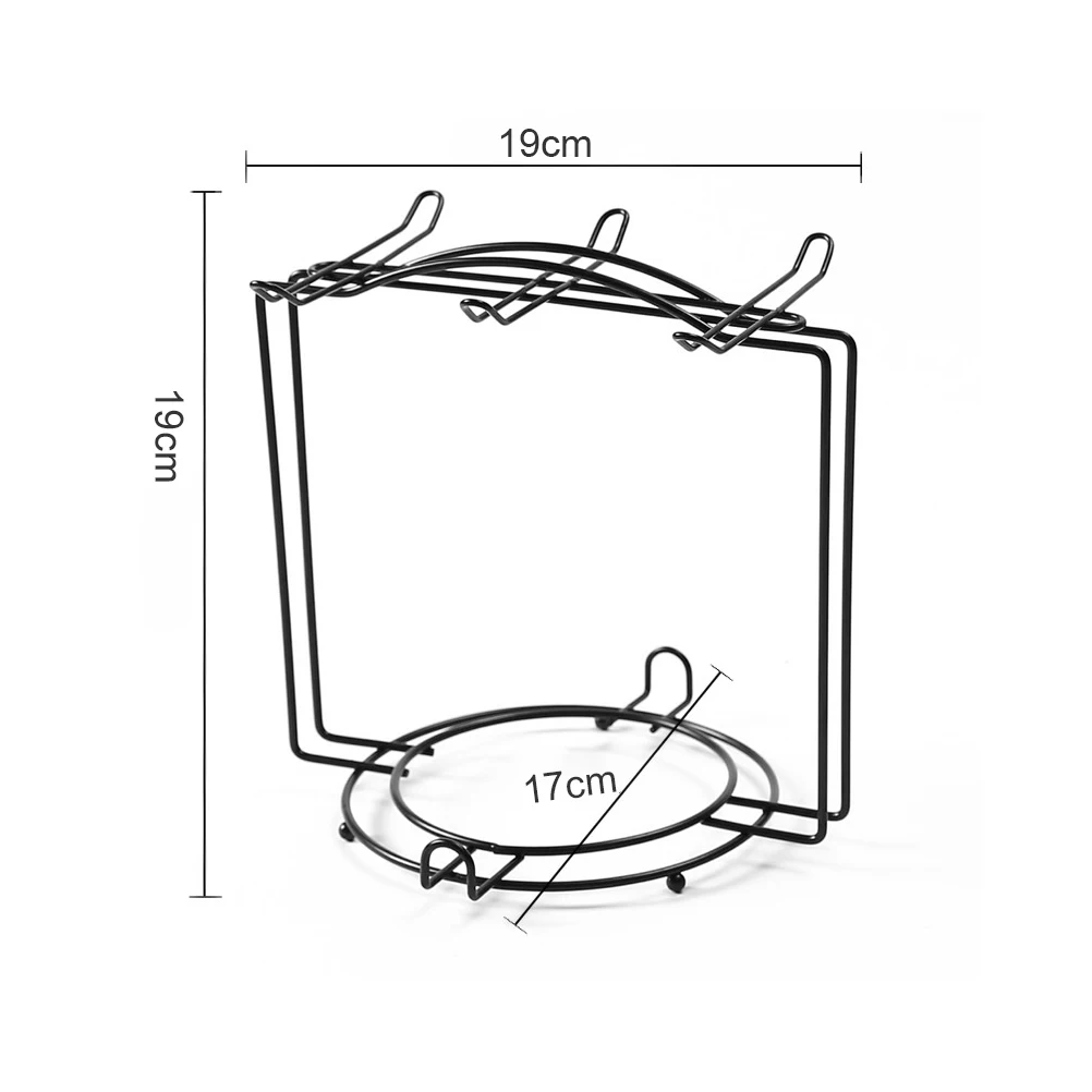 Инновационный держатель для кружек с несколькими крючками стеклянная стойка