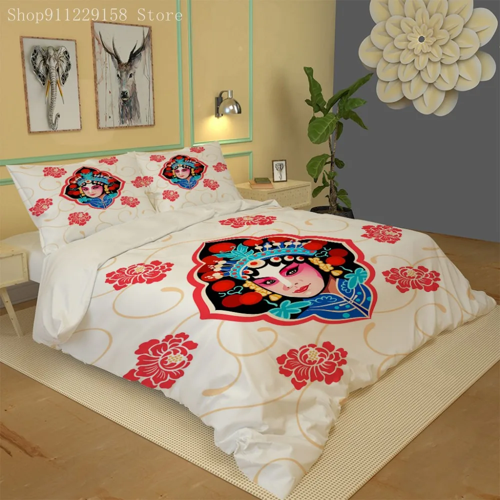 

White bedding, opera style duvet cover Kids Teens Adults Bedclothes White Home Textile Bed Set White Microfiber