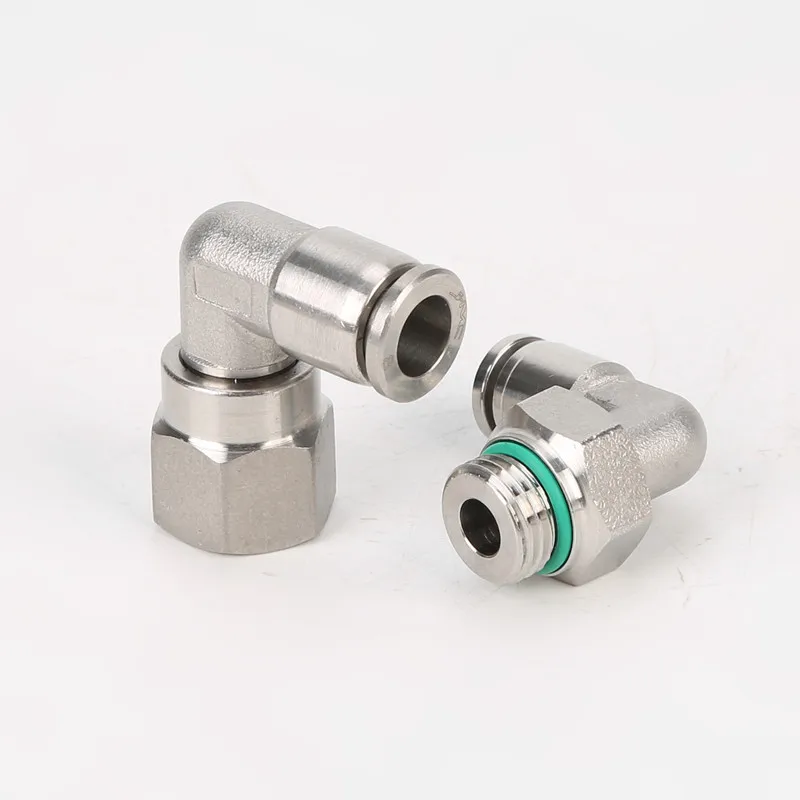 

Stainless steel pneumatic quick insert elbow PLF8-02 PLF8-03 PLF8-04 PLF10-01 PLF10-02 PLF10-03 PLF10-04 PLF12-02 PLF12-03