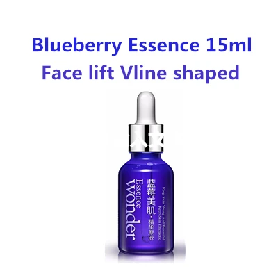Blueberry Закрывающая поры укрепляющая Гиалуроновая кислота сыворотка лимонная эссенция против морщин Витамин С уход за кожей лечение для устранения акне крем 15 мл - Вес нетто: Blueberry
