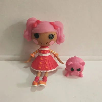 Lalaloopsy Мини Lala Oopsie принцесса кукла Фигурка куклы для девочек детские игрушки украшения подарки для детей - Цвет: Светло-желтый