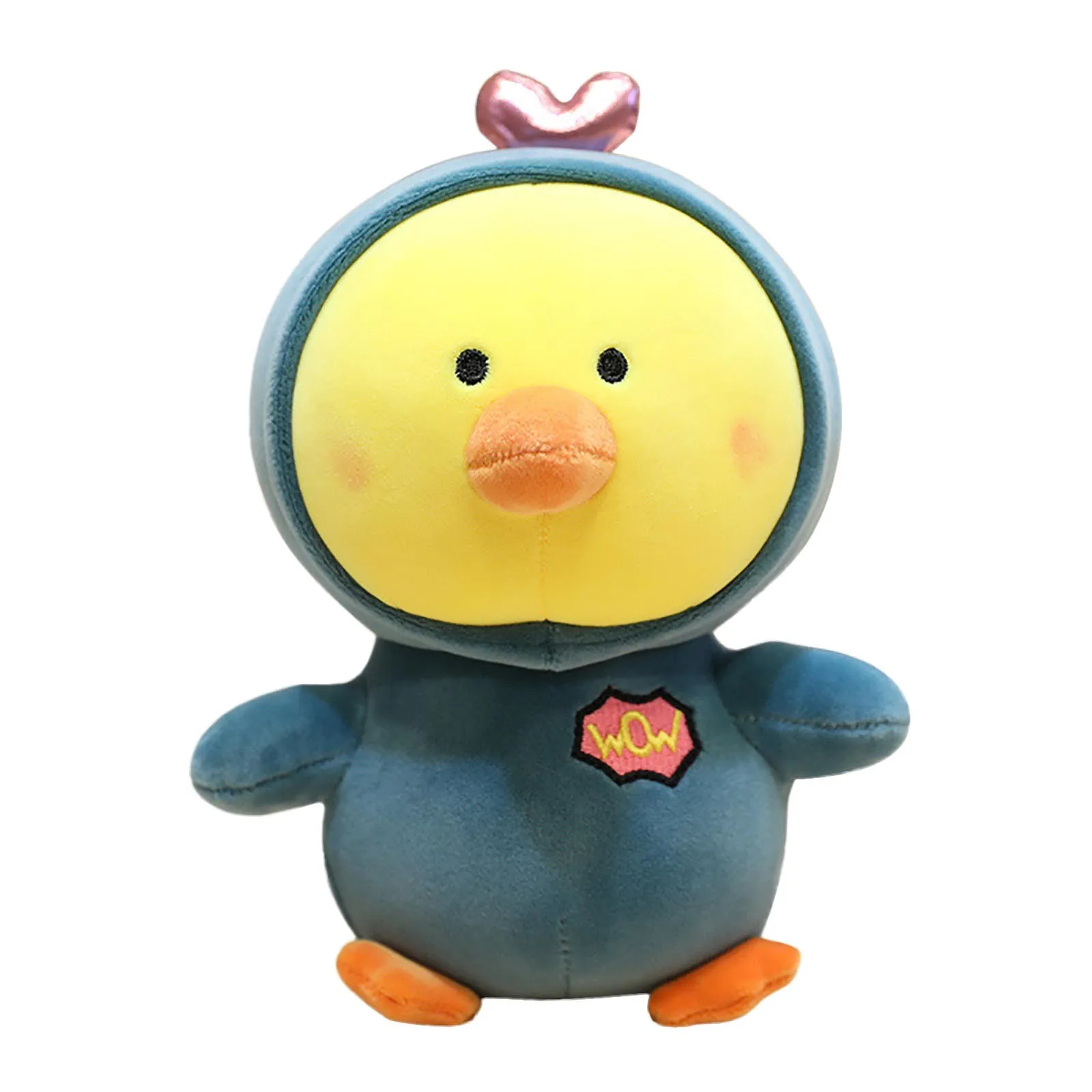 

Cute And Warm Little Yellow Chicken Pillow Sofa Backrest Plush Toys For Children Birthday Gift 5*