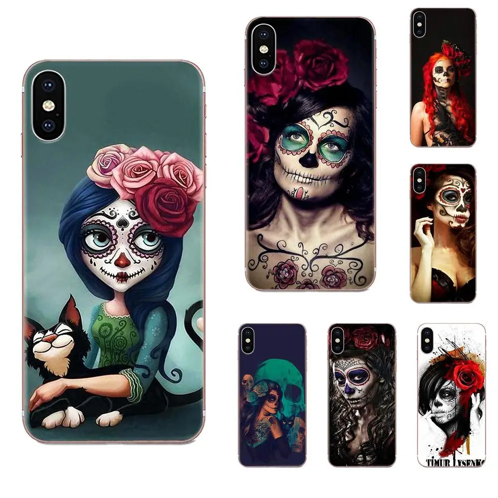 Catrina красивая Роза девушка для huawei Honor mate 7 7A 8 9 10 20 V8 V9 V10 G Lite Play Mini Pro P Смарт чехлы из