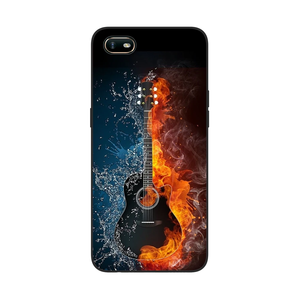 4 GUCOON силиконовый чехол для OPPO A1K 6,1 дюймов Чехол Мягкий ТПУ защитный чехол для телефона с рисунком волка розы цветы чехол-бампер - Цвет: 4